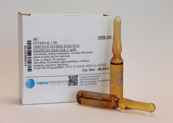 O tubo de ensaio de vidro vazio claro etiqueta a ampola do cabelo ou do ginsém para a injeção