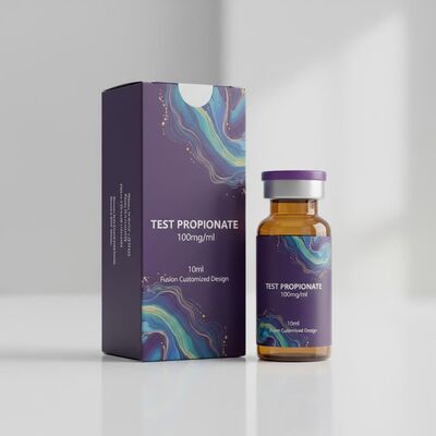 Test Propionate 100 mg Fusion Design personalizado 10 ml Vial Etiquetas E Caixas