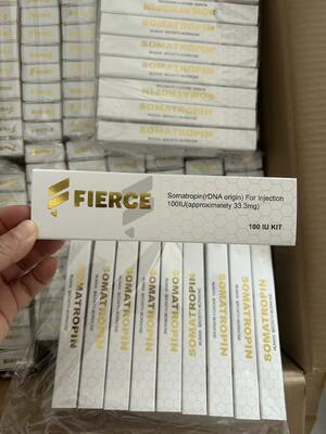 Caixa e rótulos de 10 frascos de 3 ml de frascos hg h