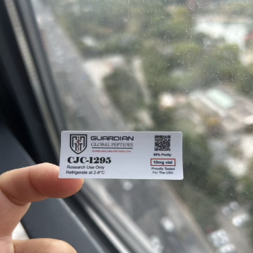 TB500 Etiquetas dos frascos de PVC impermeáveis a péptidos