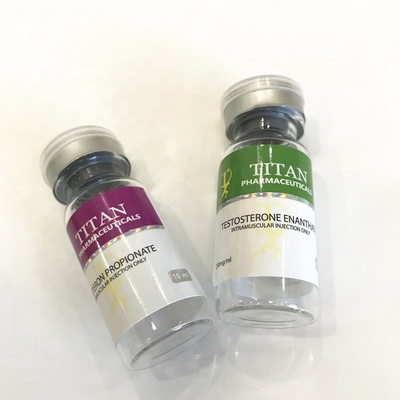 Vidro pegajoso Vial Labels do Pvc Fade Proof Injection 10ml