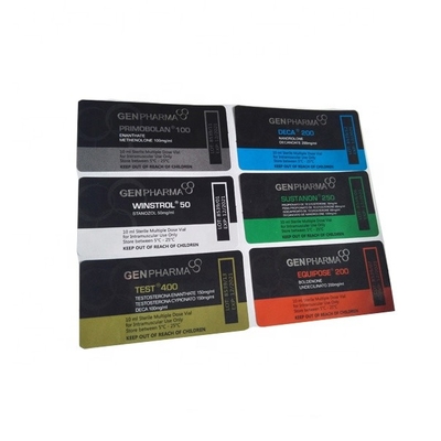 Rótulos de frasco de PET de laser holográfico CMYK