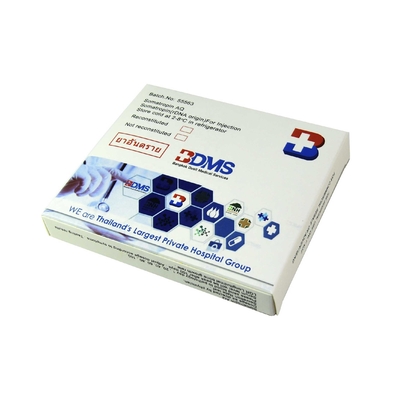 3D Holográfico 10ml HG caixa de embalagem para frascos