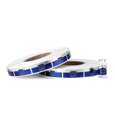 Rótulo de frasco de anabolizante injetável para frascos de vidro de 10ml