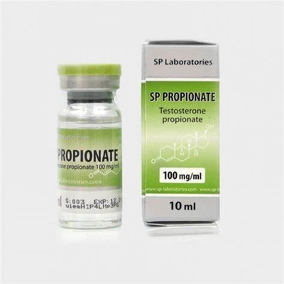 Propionato de teste de laboratório SP 100 mg 10 ml Rótulos e caixas de frascos