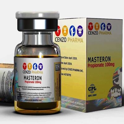 Caixas e adesivos de garrafa de vidro para musculação de 10 ml