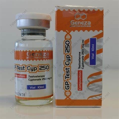 Test Cypionate Pharmaceuticals Rótulos e caixas de frascos de 10 ml